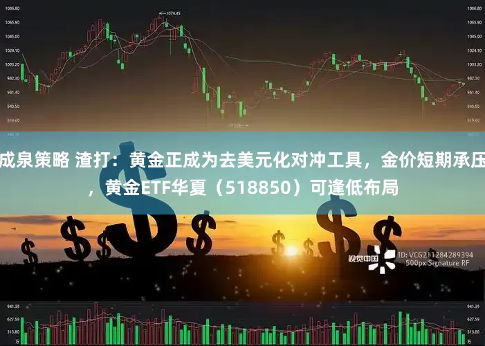 成泉策略 渣打：黄金正成为去美元化对冲工具，金价短期承压，黄金ETF华夏（518850）可逢低布局