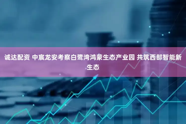诚达配资 中宸龙安考察白鹭湾鸿蒙生态产业园 共筑西部智能新生态